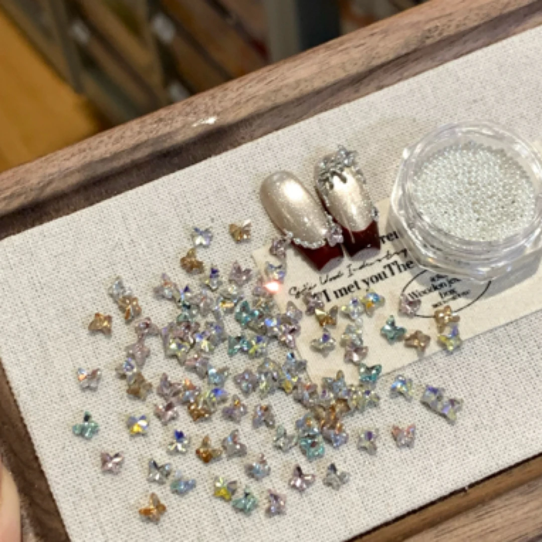 橘橘与你精选超闪异型钻性价比满分爆闪奢华炫彩美甲diy