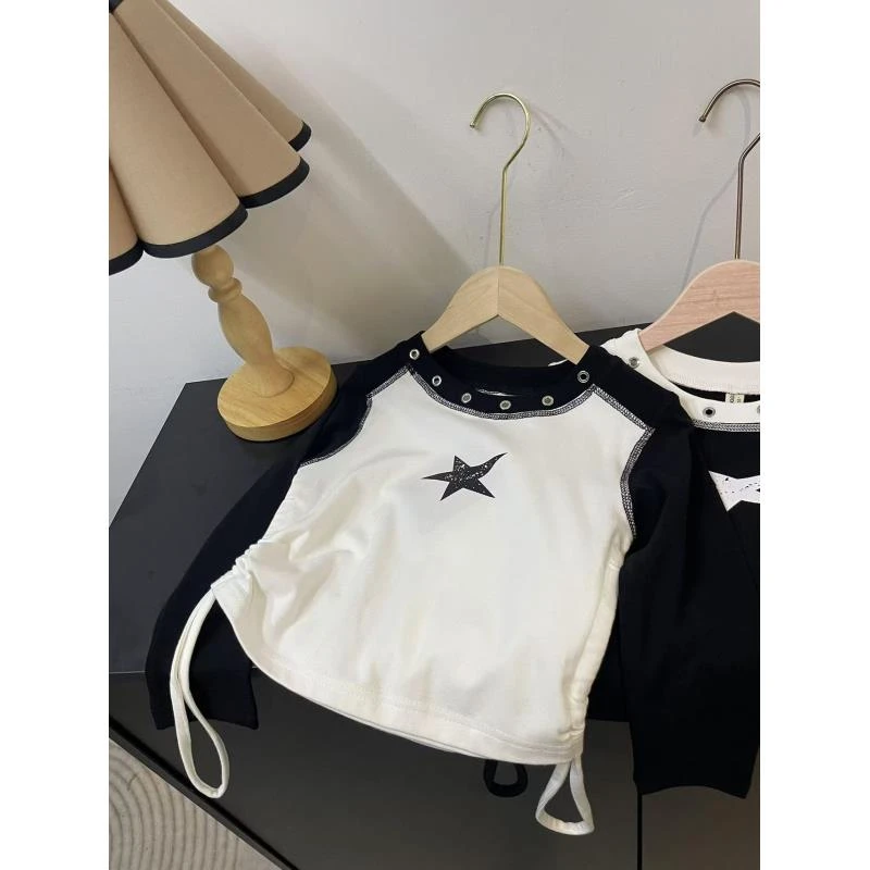 410204《现》优选韩版秋季儿童休闲舒适百搭时尚打底衫