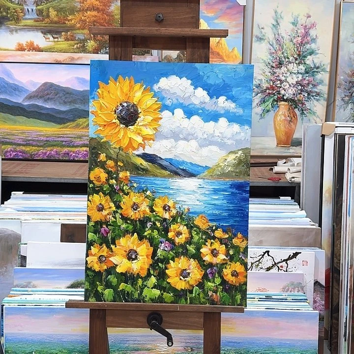 油画6090油画作品展作品展作品集展作品