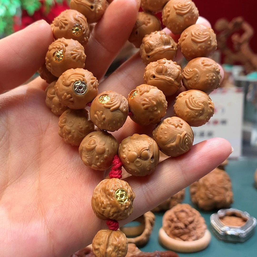 猴头核桃手串————————————