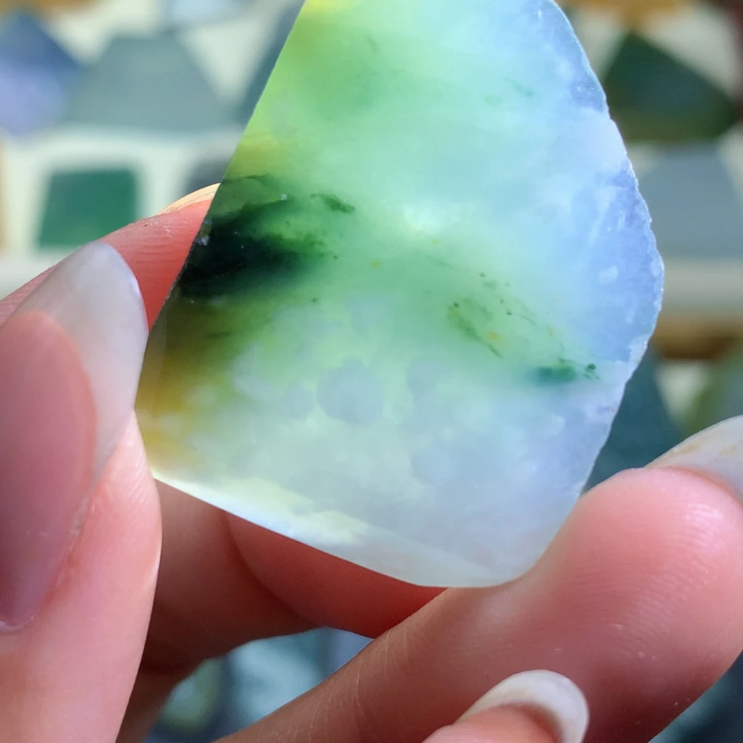 颈饰未镶嵌翡翠翡翠