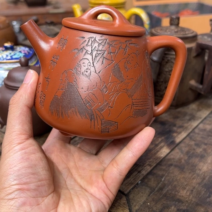 茶壶紫砂紫砂壶作品