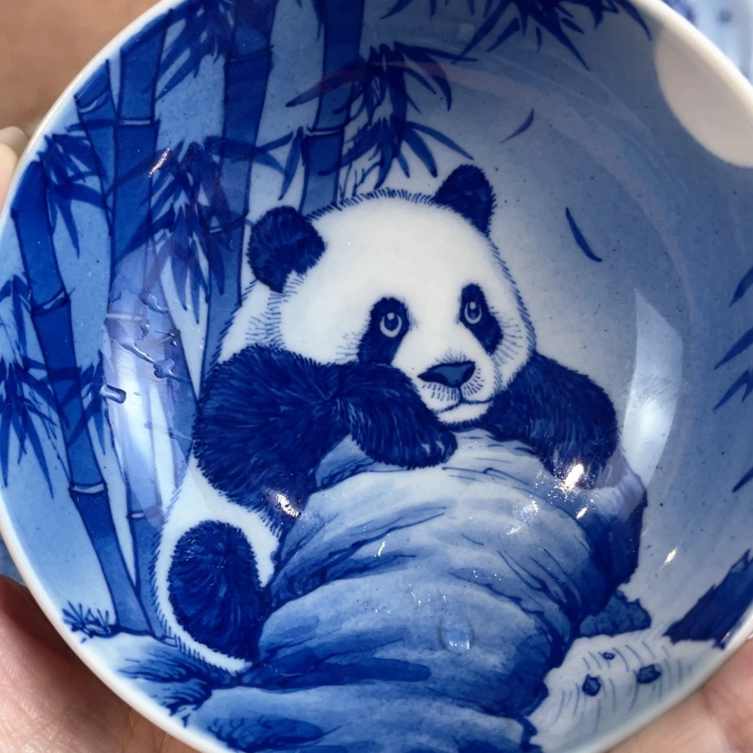 东郊瓷舍熊猫普洱杯