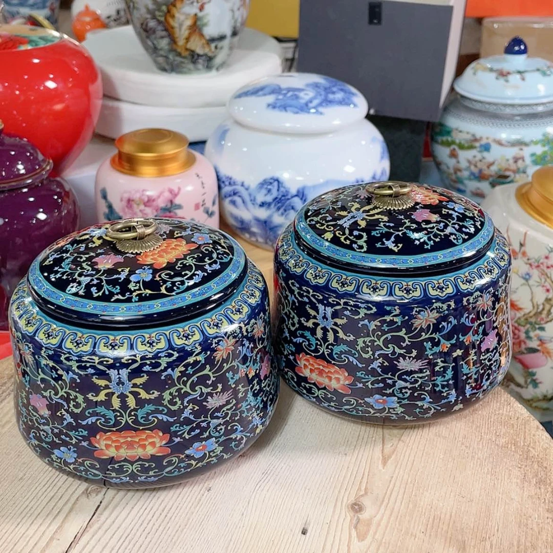 【闪购商品】罐陶瓷茶叶罐密封罐