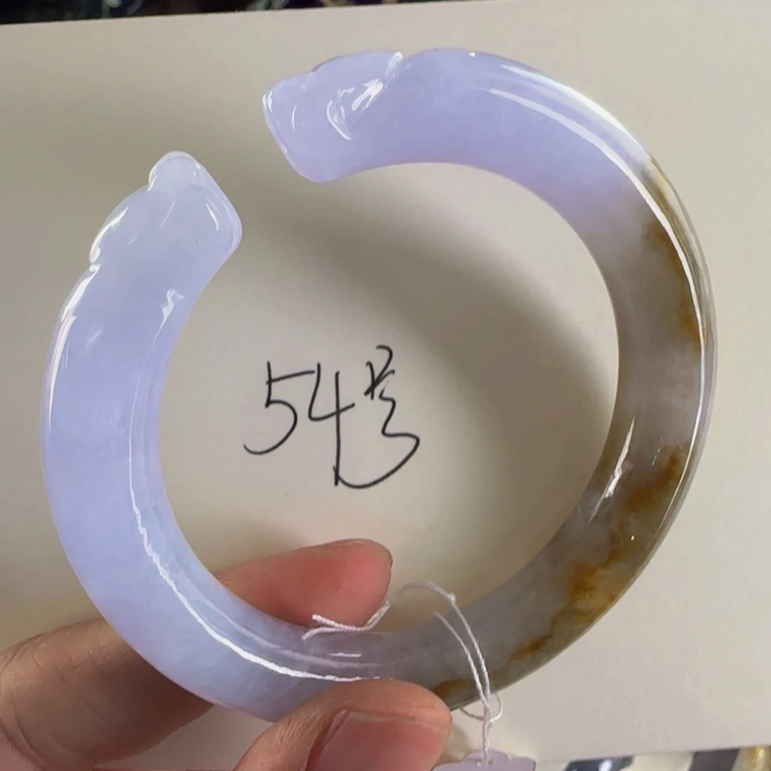 翡翠手镯未镶嵌老坑52.4