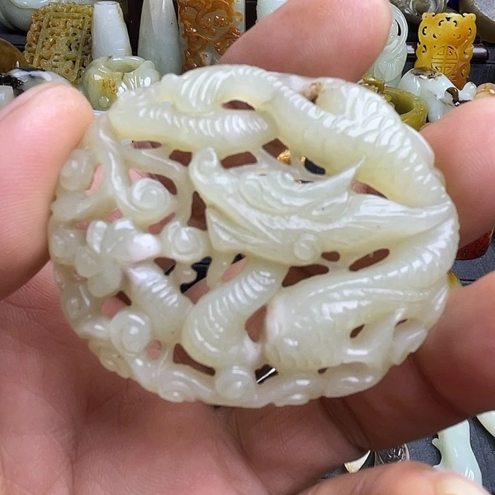 颈饰未镶嵌和田玉