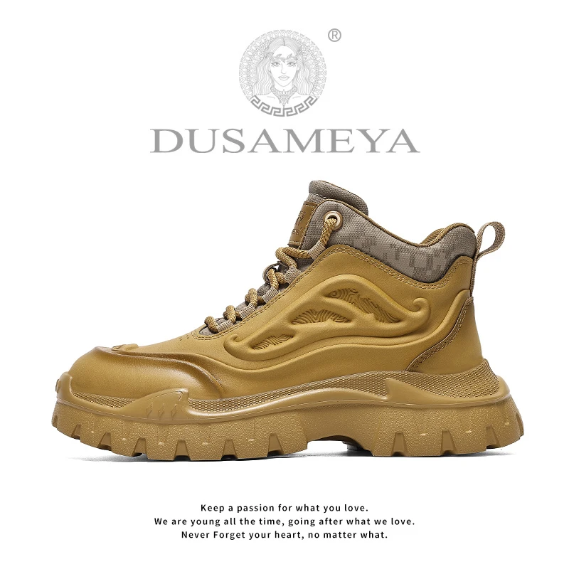 DUSAMEYA/杜莎米娅杜莎米娅秋冬新款时尚休闲百搭轻奢潮流鞋6699