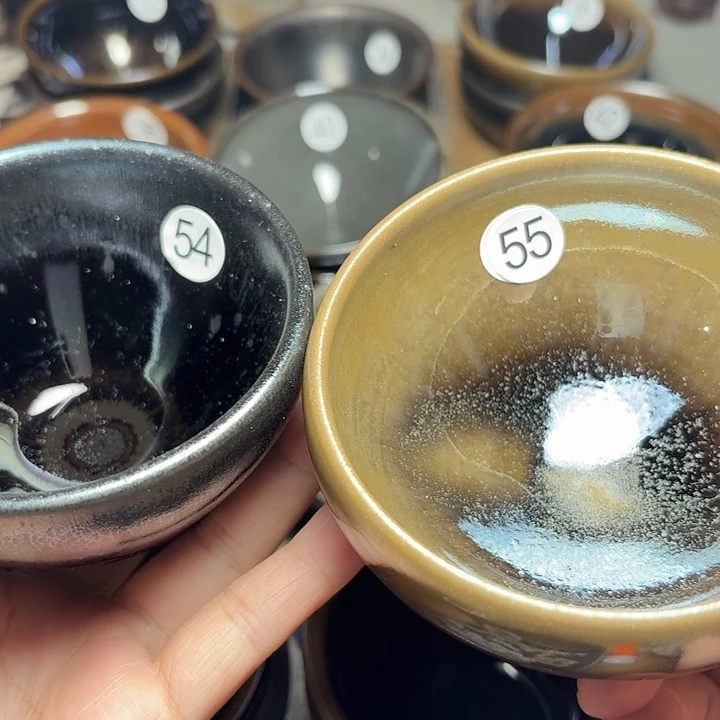 茶盏54，55 坚记茶盏摆件