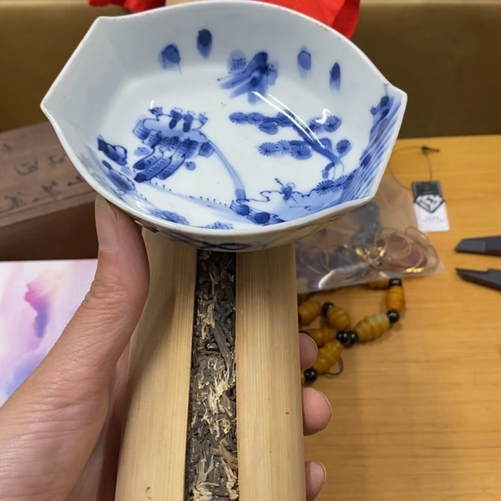 瓷片中古工艺品一件