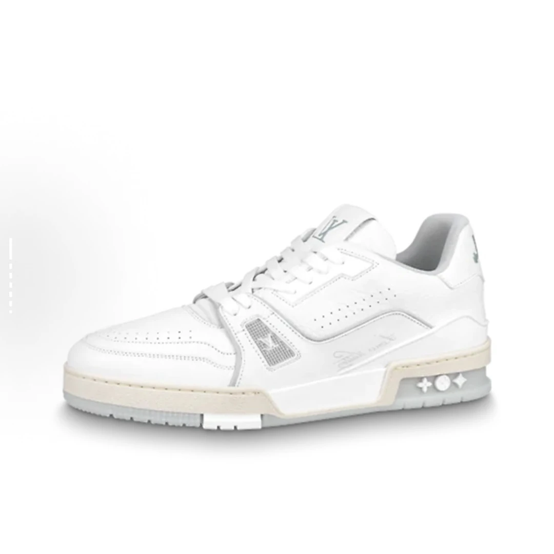 95新 LouisVuitton/路易威登 白水泥trainer 7码 AA10416