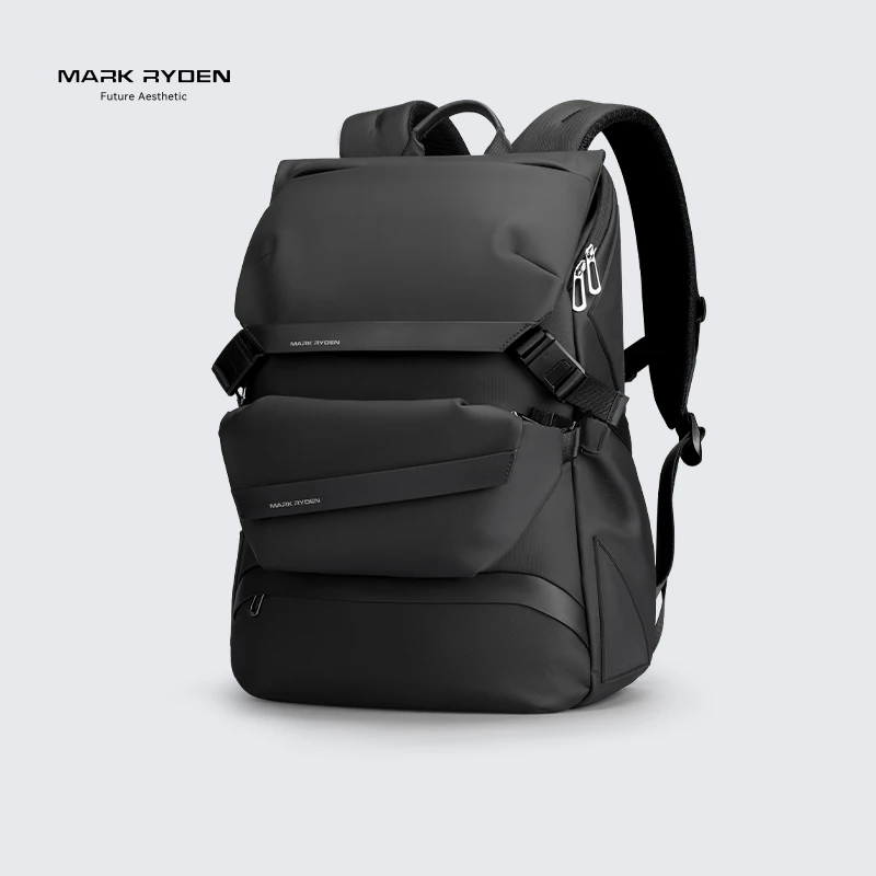 MARK RYDEN/马可莱登双肩包男通勤背包旅行包多功能子母包电脑包