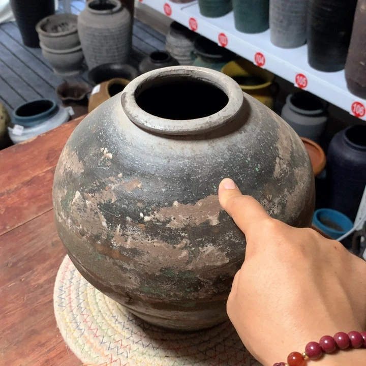 【闪购商品】粗糙盆默认打孔高24口9