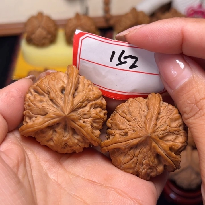 吊坠文玩核桃40全品大尺玉玺奔152