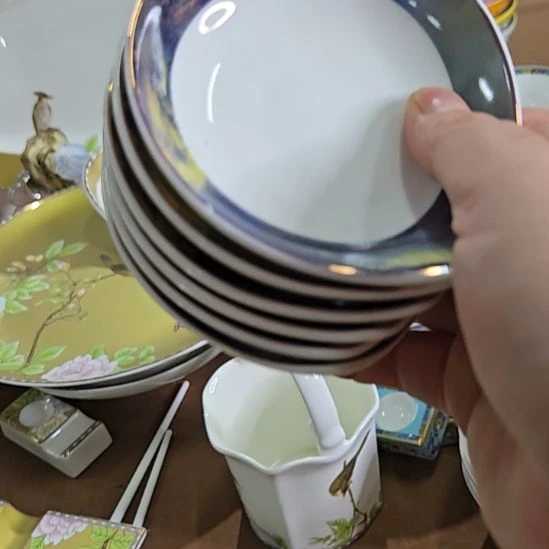 瓷片微瑕奥维味碟4寸6个66666666