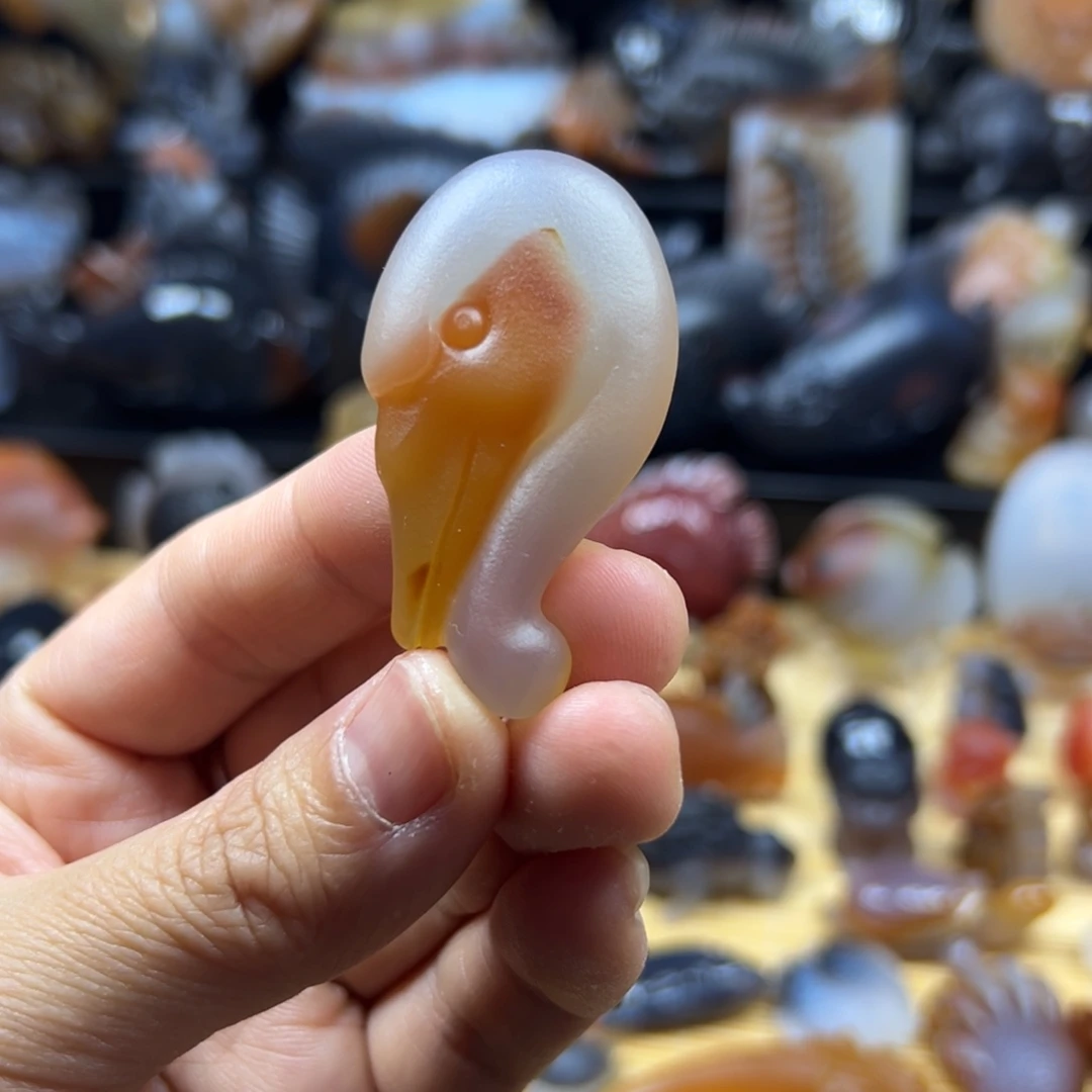 玛瑙/玉髓未镶嵌把件