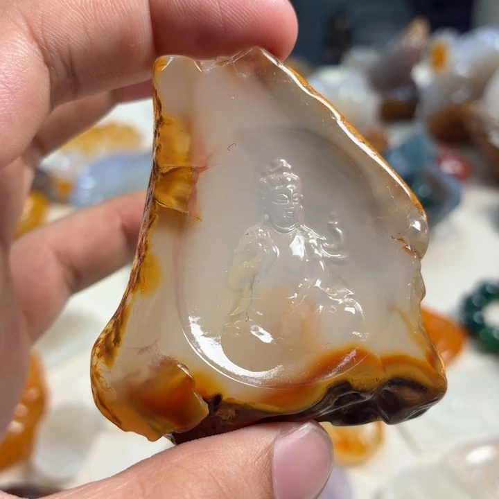 未镶嵌颈饰玛瑙/玉髓