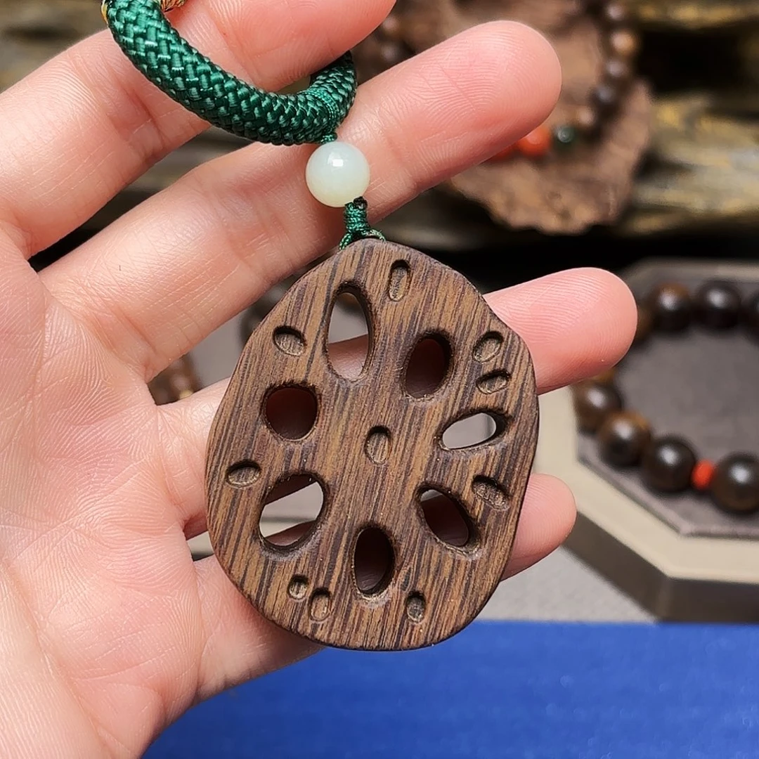 吊坠沉香越南富森红土玉化料