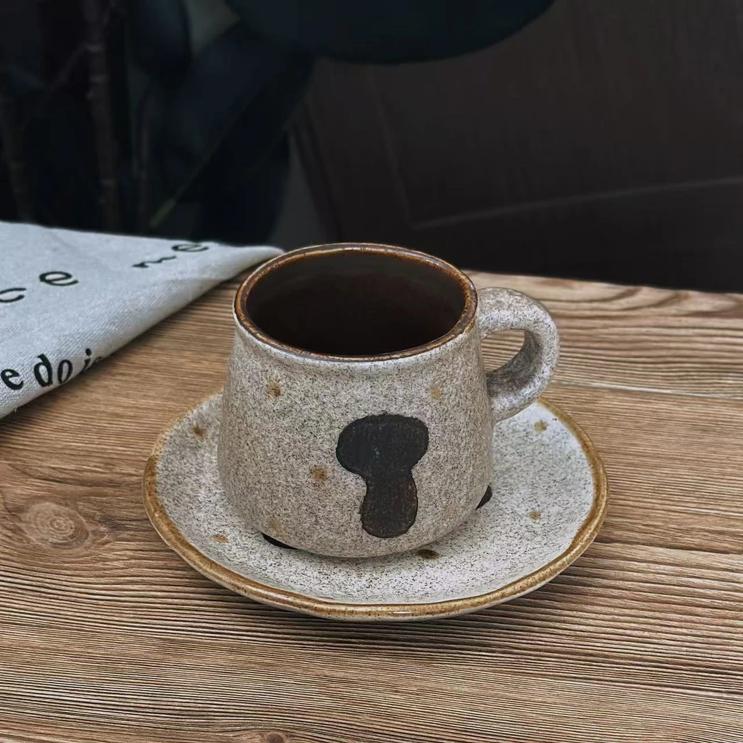 【出口原单】蘑菇系列-咖啡杯碟