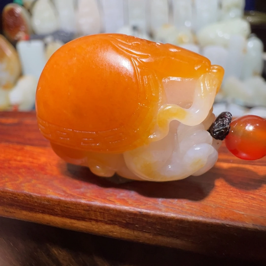 和田玉未镶嵌吊坠(不含链)