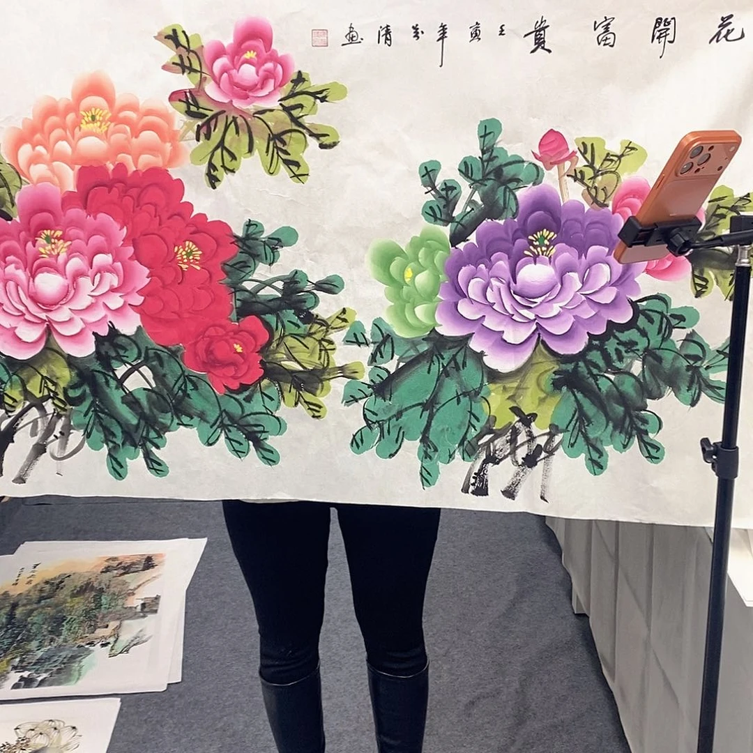国画国画手绘作品