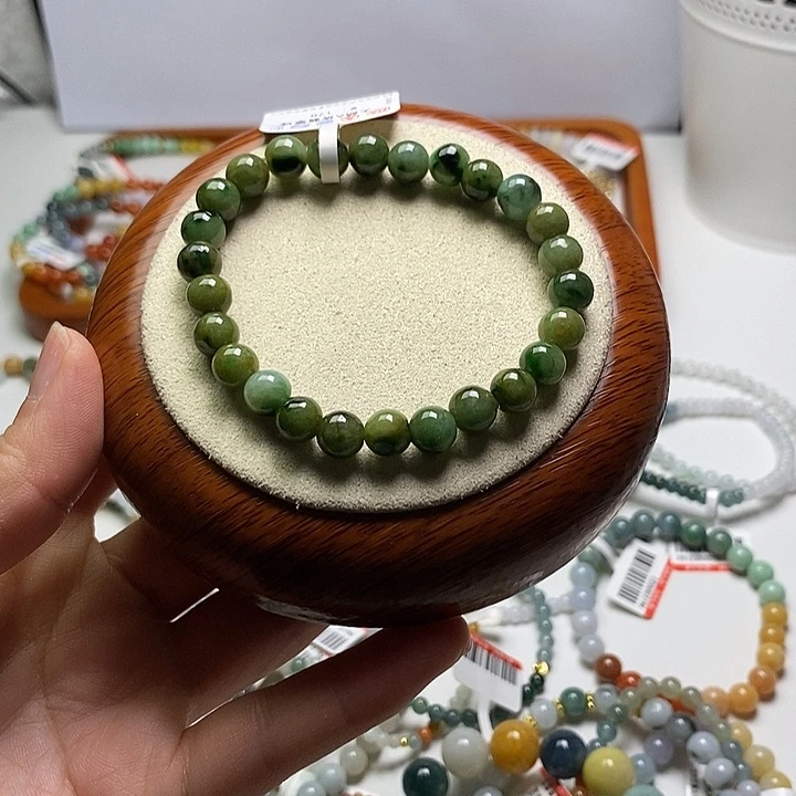 未镶嵌手串翡翠卡7.1