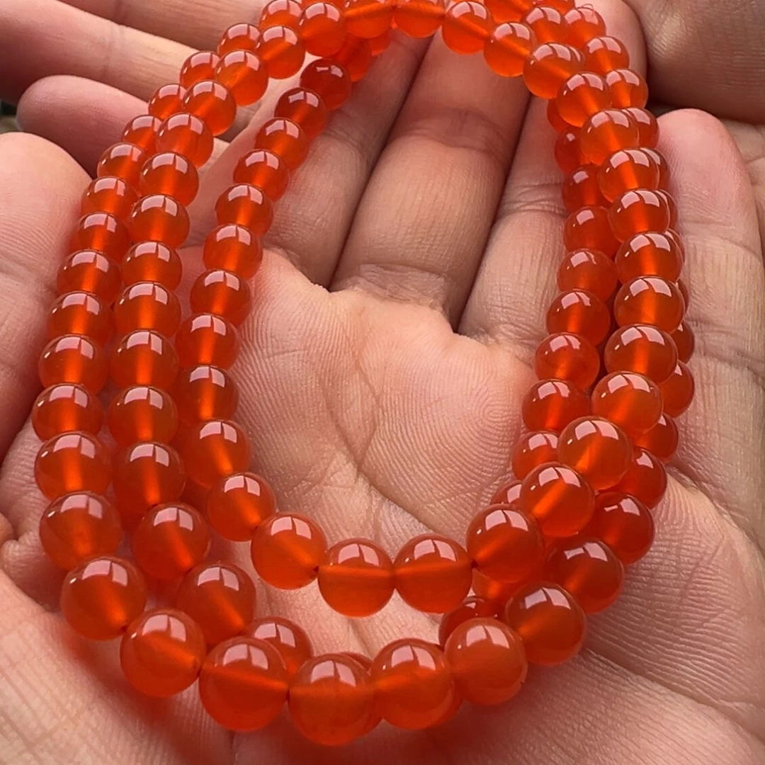 南红玛瑙多圈6.3未镶嵌