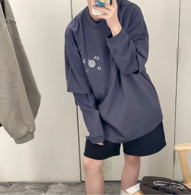 Fw24新款短袖高克重男女同款常青藤