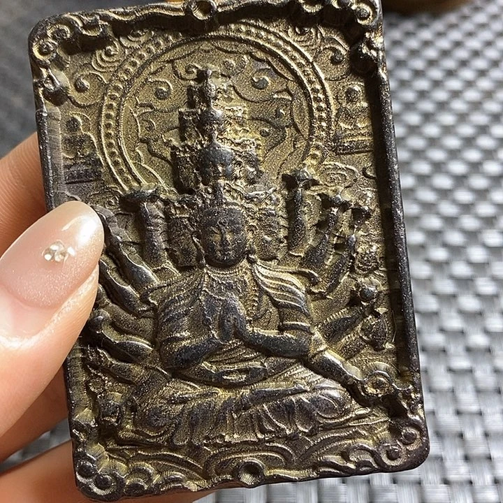 紫金钵盂菩提吊坠