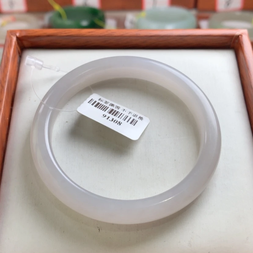 【闪购商品】和田玉手镯未镶嵌53.3