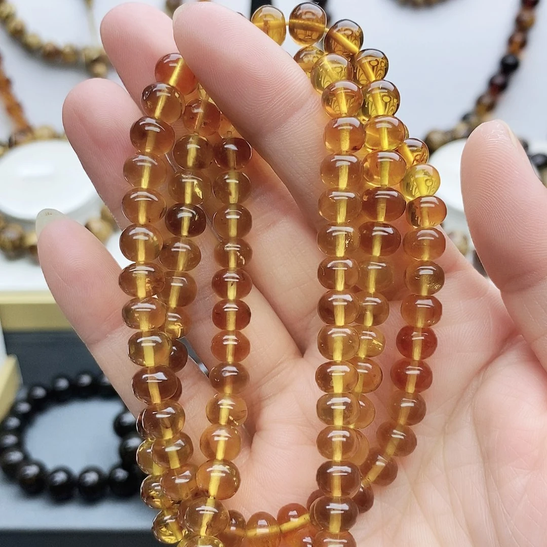 琥珀颈饰未镶嵌琥珀7