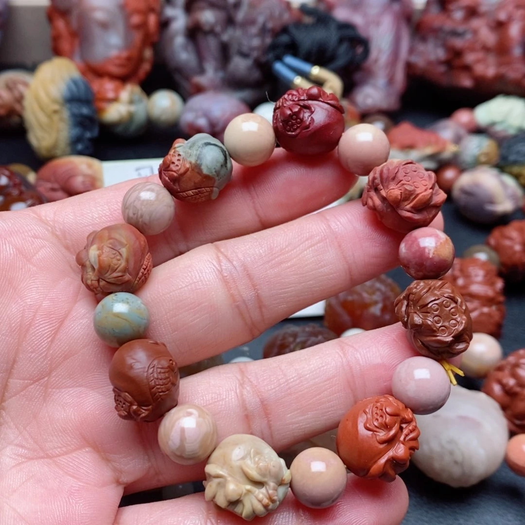 未镶嵌手串玛瑙/玉髓