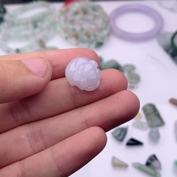 努***运翡翠未镶嵌吊坠(不含链)