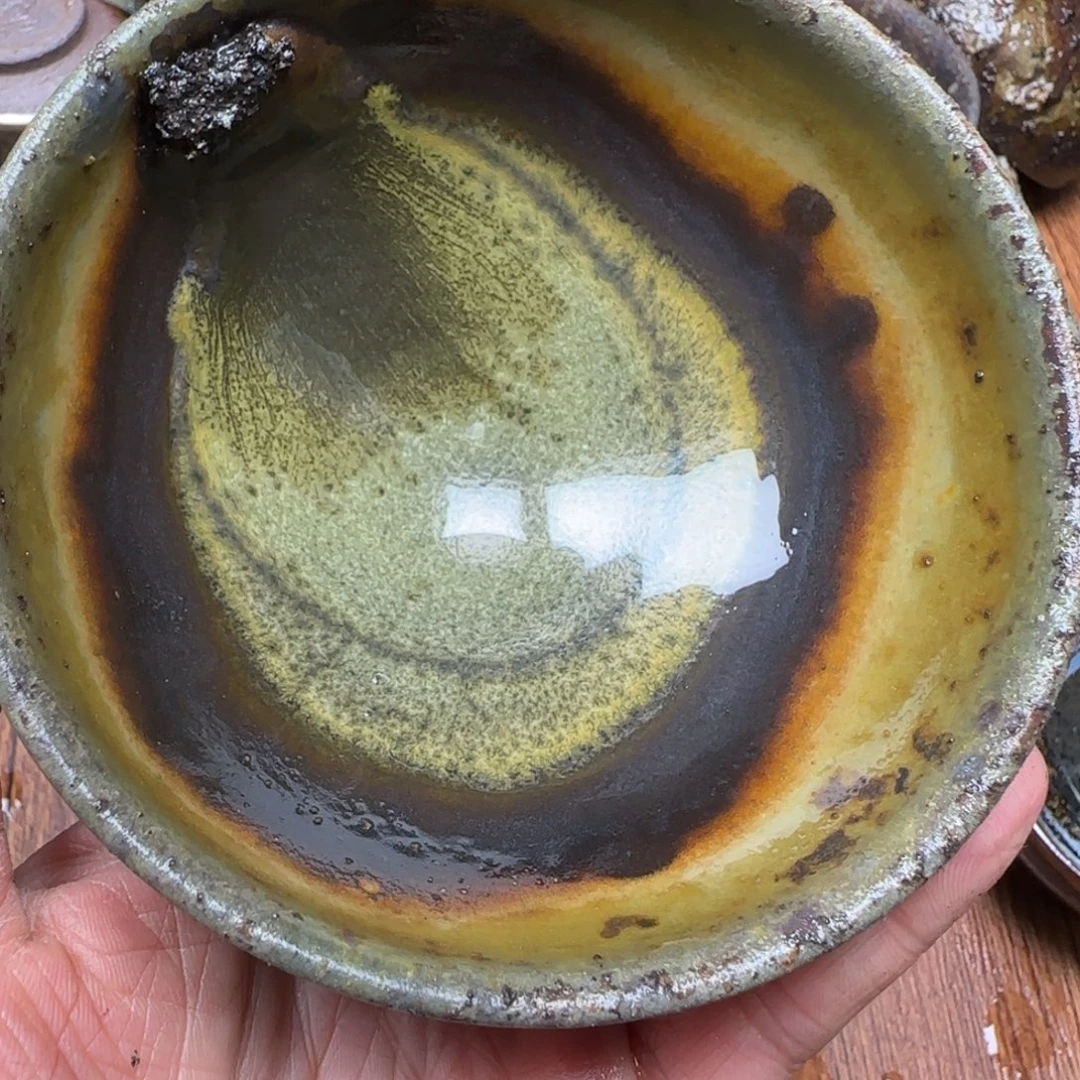 夜***露柴烧建盏茶盏茶杯781