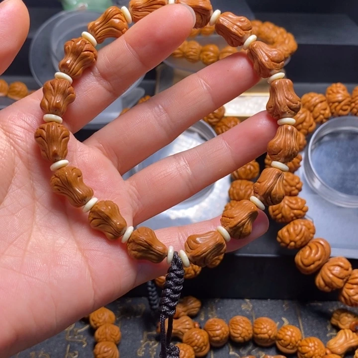 桃核手串白菜手串11