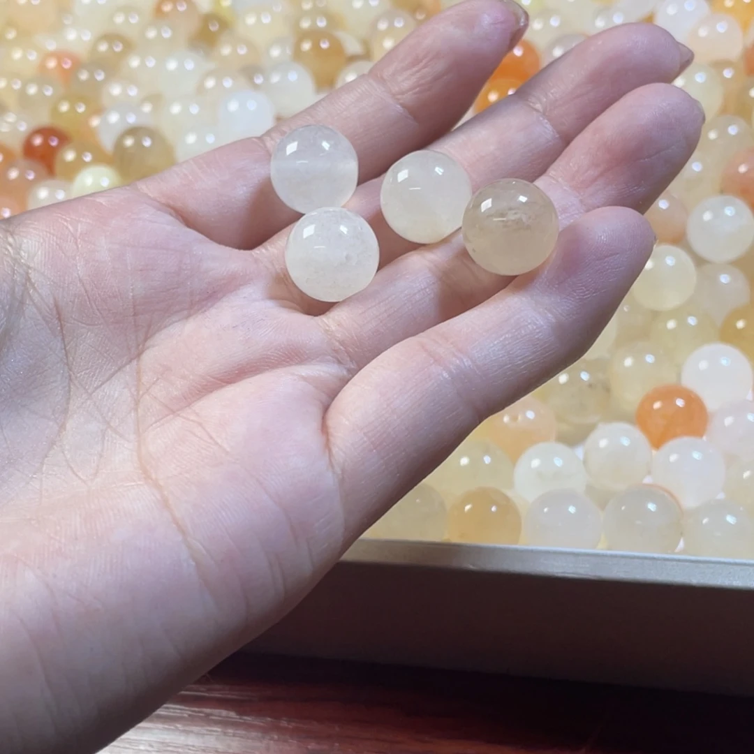 石英质玉（黄龙玉）未镶嵌珠宝半成品