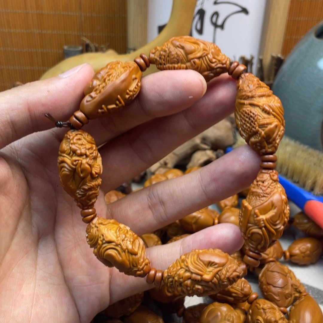 橄榄核手串/手链橄榄核雕工艺手串5119