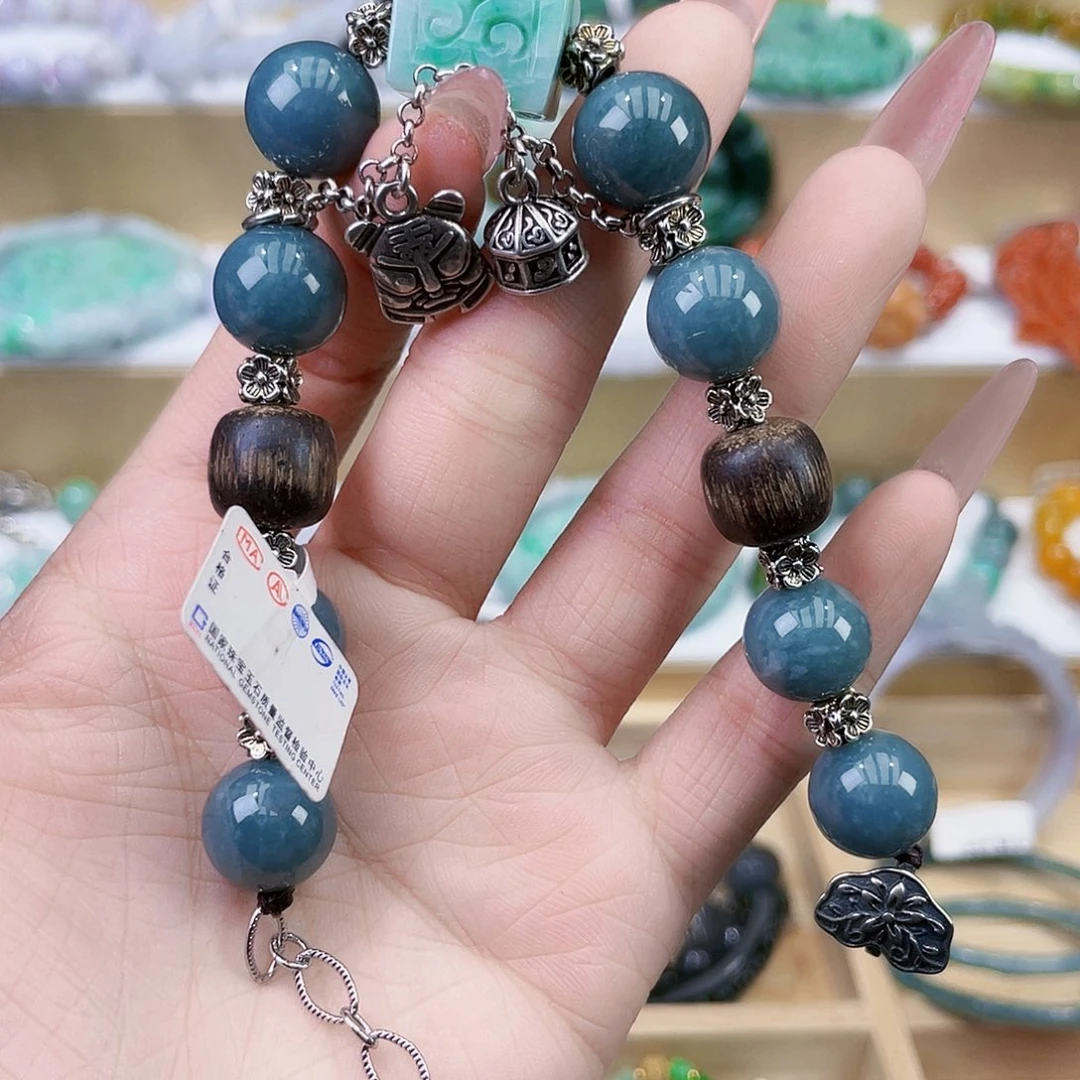 翡翠未镶嵌手链手链