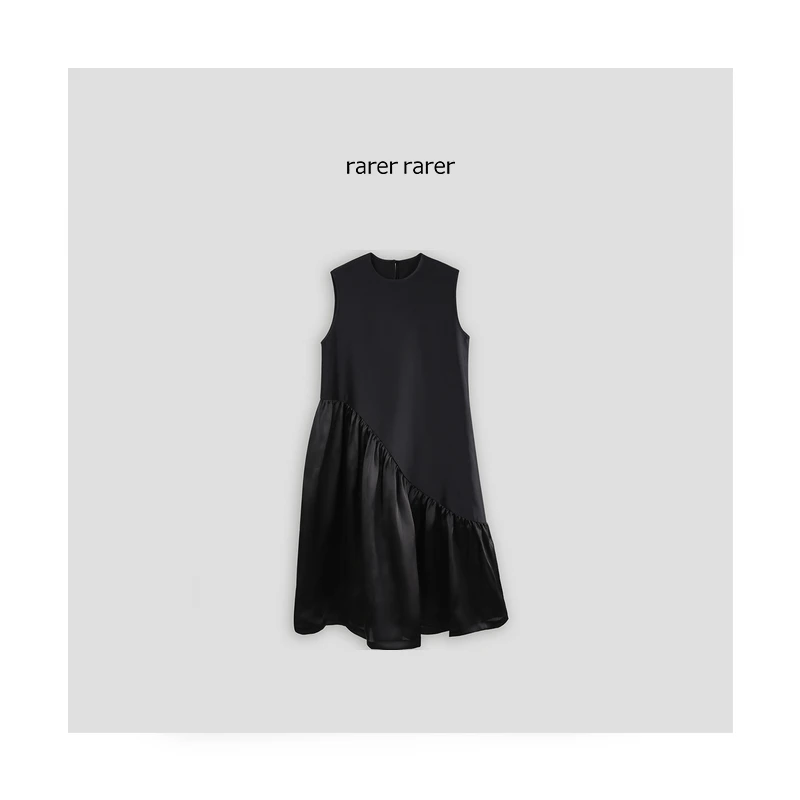【rarer rarer】25SS夏季JN中长款无袖背心连衣裙 2504042
