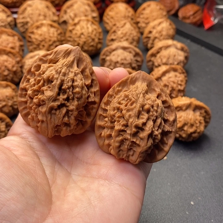 把件文玩核桃42尺官帽