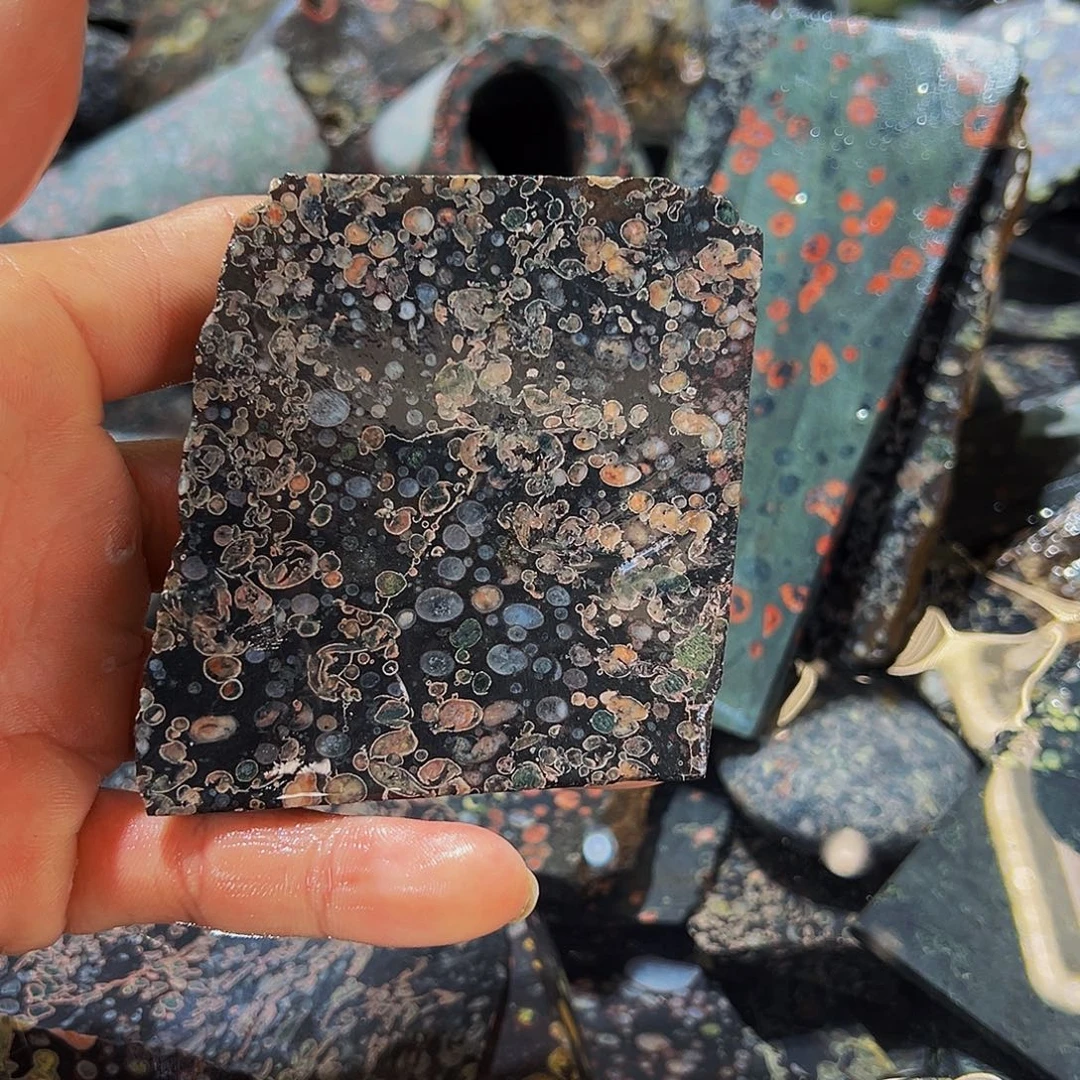 梅花玉鱼缸石茶周边微瑕不退不换