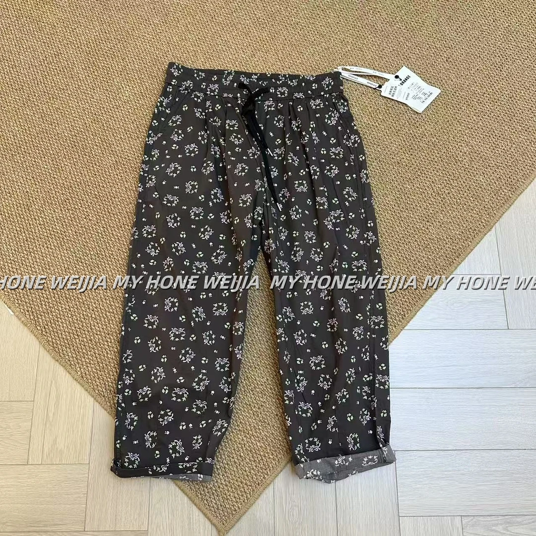 【WJ】春款  玉 2025  休闲花裤子（3-6）