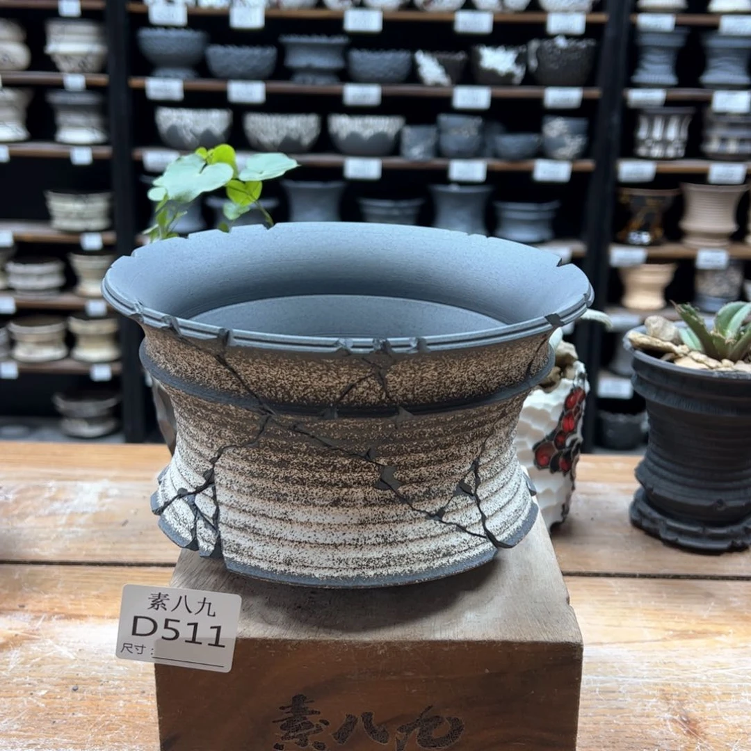 素八九陶瓷内口17.5高11