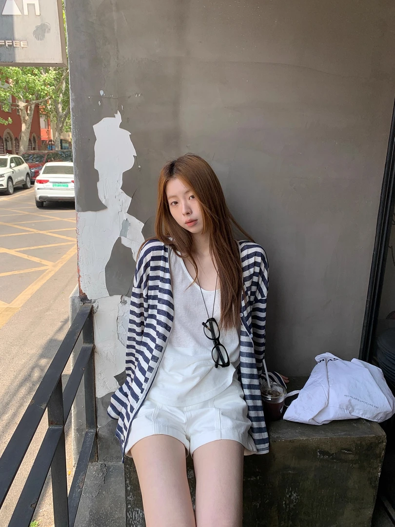 防晒外套女夏季今年流行爆款条纹巨好看的休闲上衣