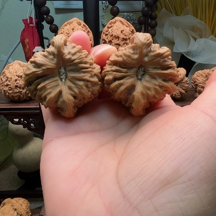 允***来文玩核桃吊坠全品无修天残