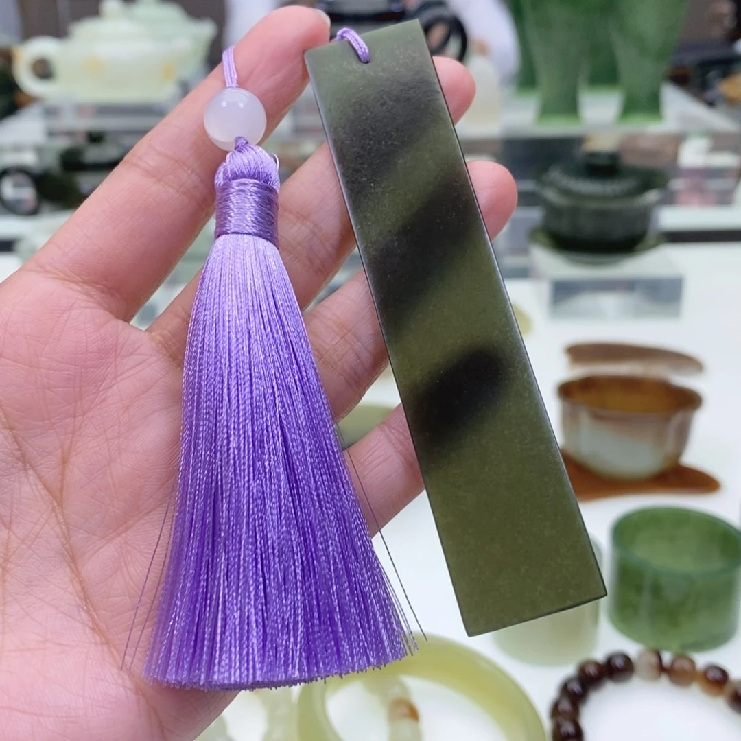 和田玉书签未镶嵌