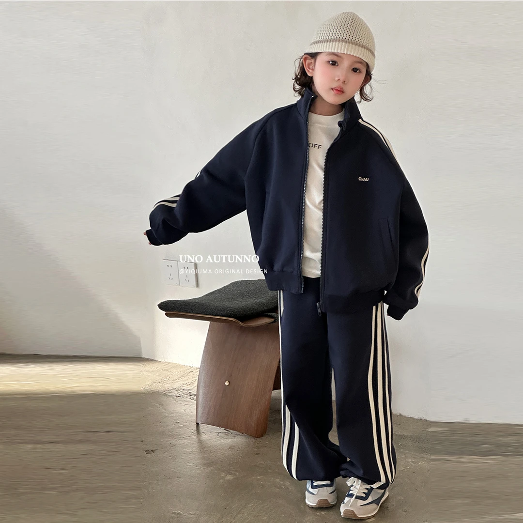 现货「UNO AUTUNNO」【活力校园】空气层女中大童运动卫衣套装CP114