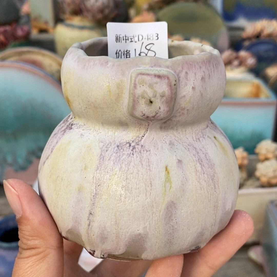 粗砂花盆 1987盆新中式483