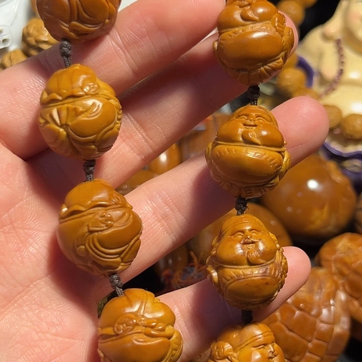 手串/手链橄榄核胖财神