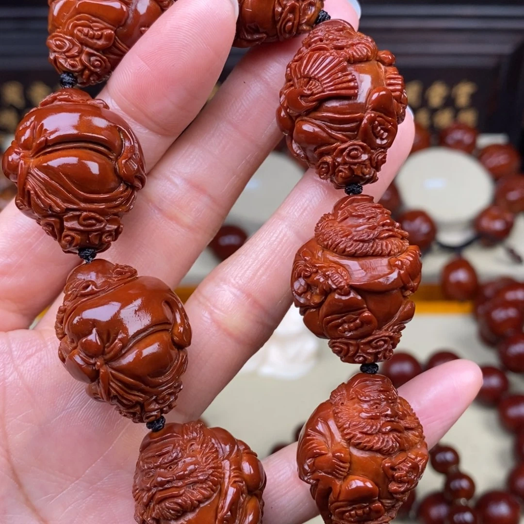 智***全橄榄核吊坠钟馗钟馗