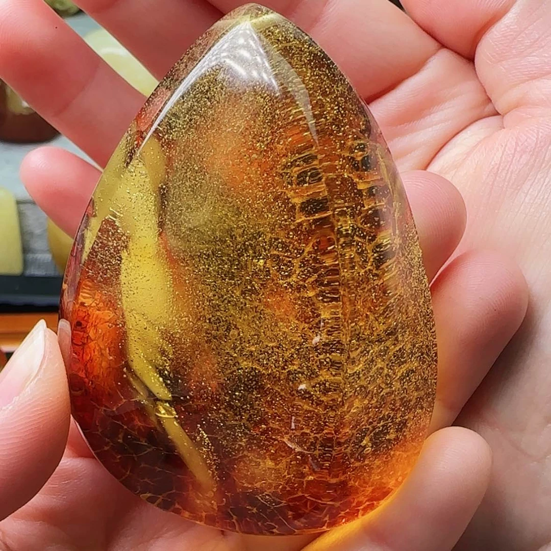 【闪购商品】琥珀颈饰未镶嵌吊坠